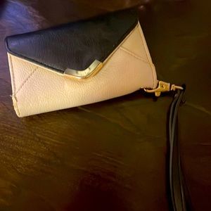 Phone case wallet wristlet